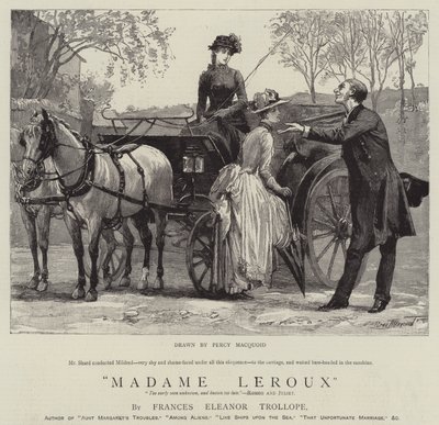 Madame Leroux by Percy Macquoid